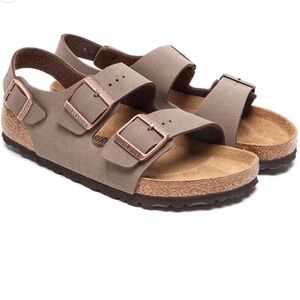 Birkenstock Milano Birkibuc Sandals - NEW - Size 37